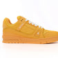 Louis Vuitton Trainer ‘ All Yellow Embossing'