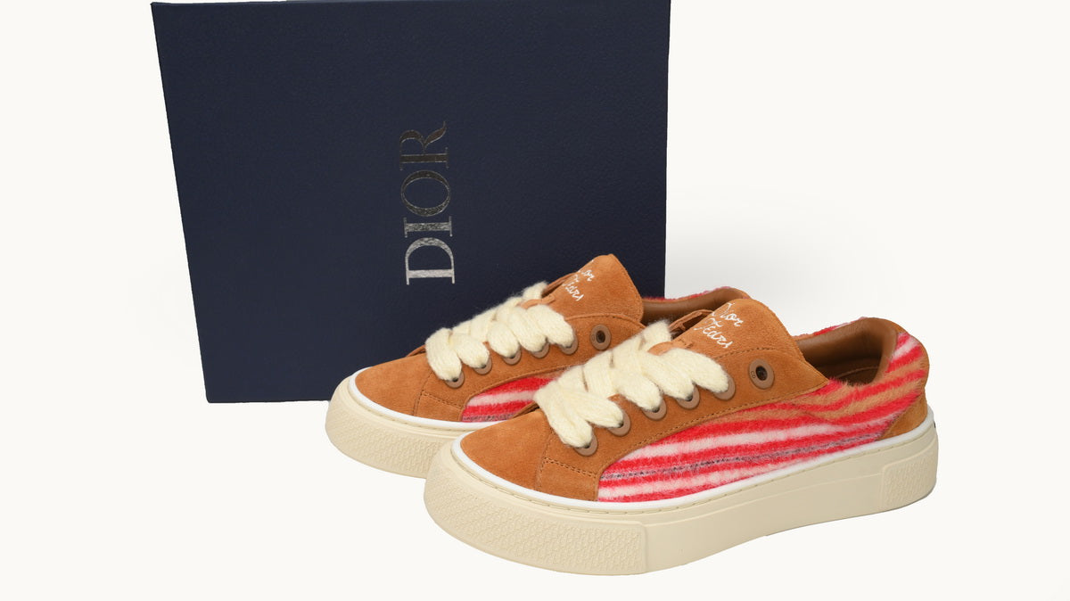 Dior B33 Sneaker ‘Brown Red Stripes'