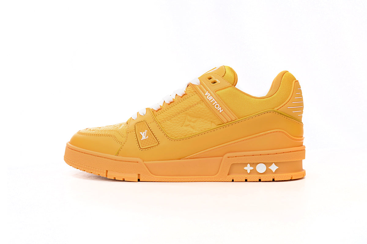 Louis Vuitton Trainer ‘ All Yellow Embossing'