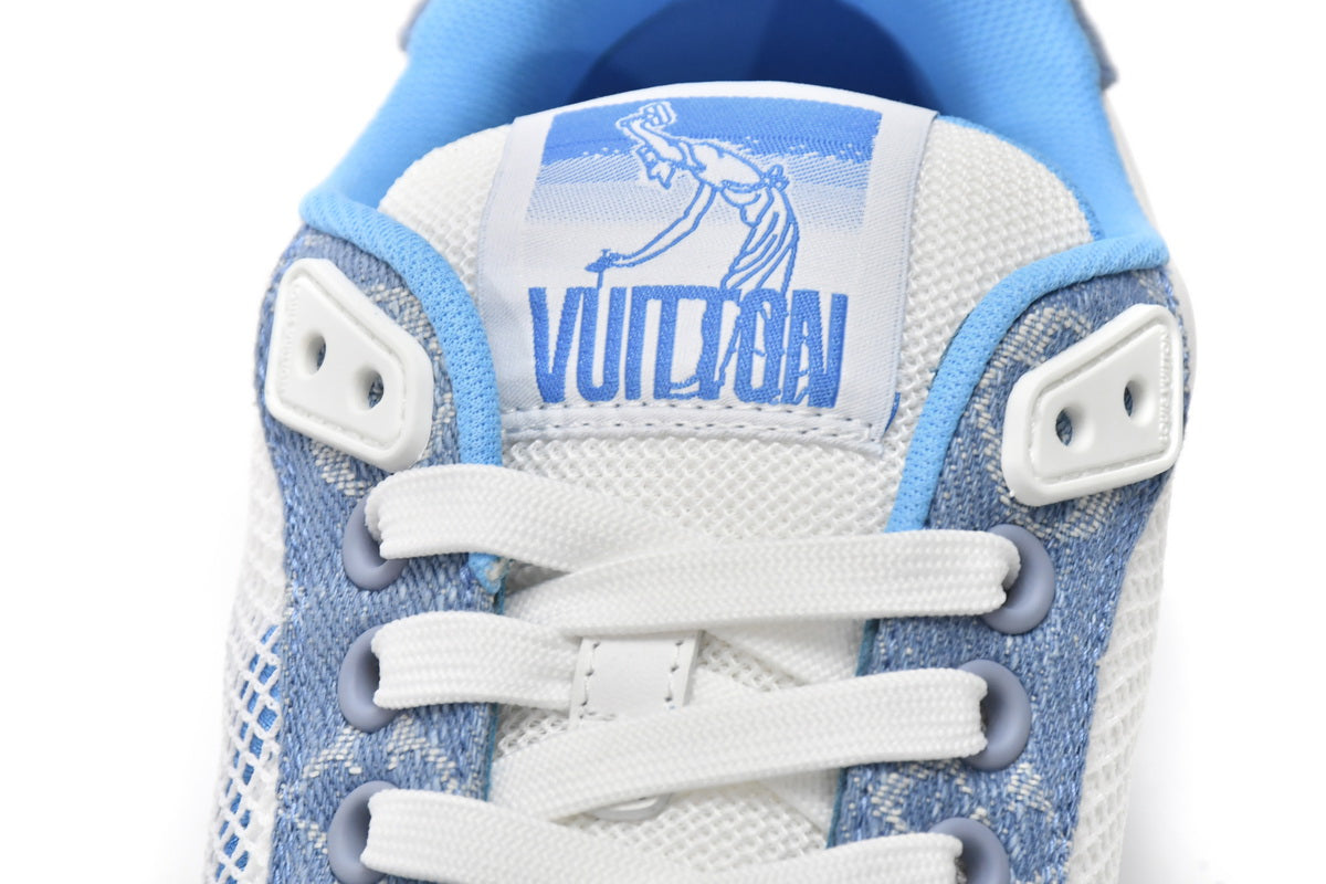 Louis Vuitton Trainer ‘Blue Cloth Surface'