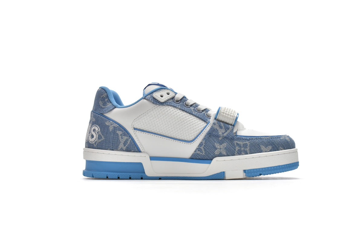 Louis Vuitton Trainer ‘Blue Cloth Surface'