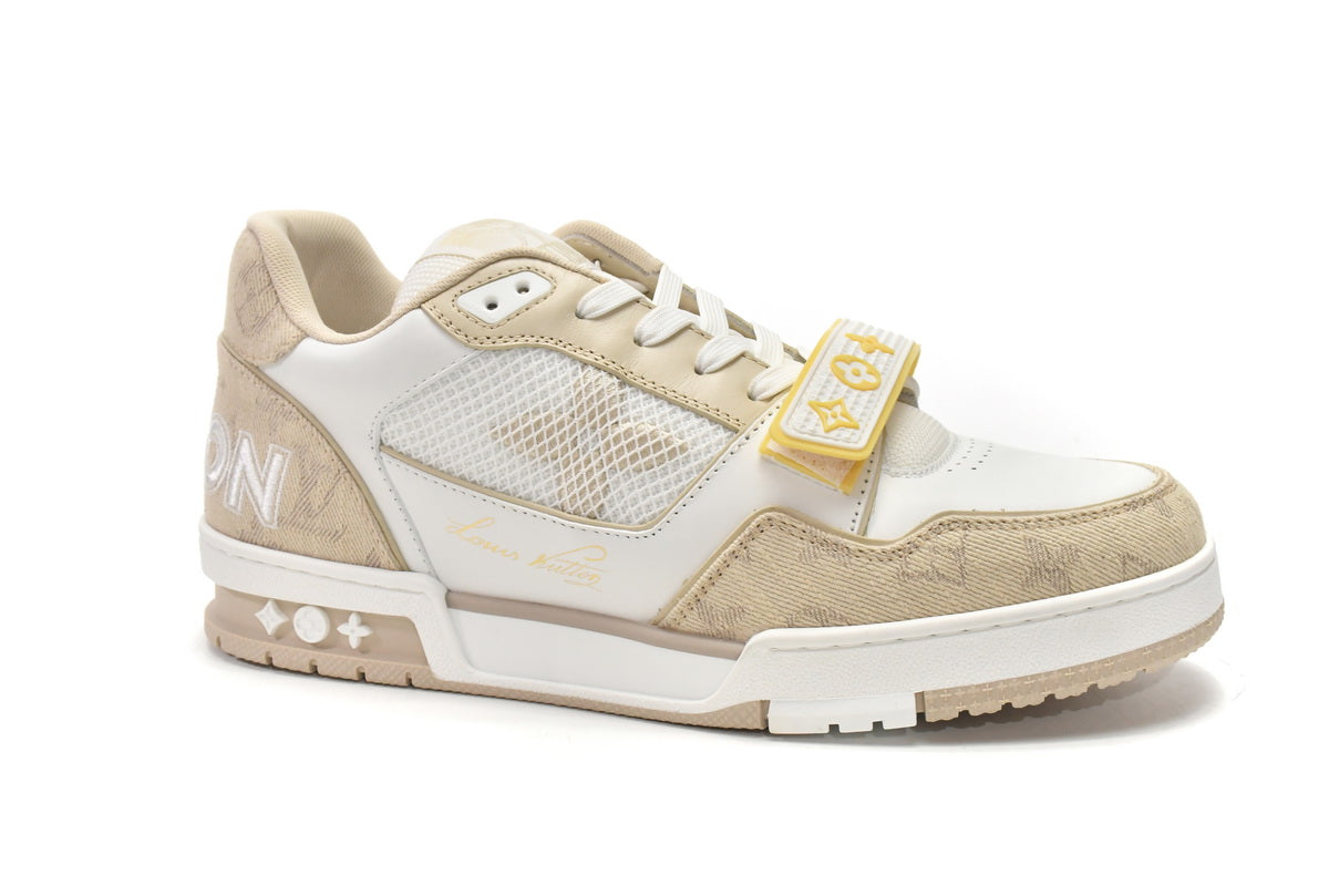 Louis Vuitton Trainer ‘Beige Cloth Cover’