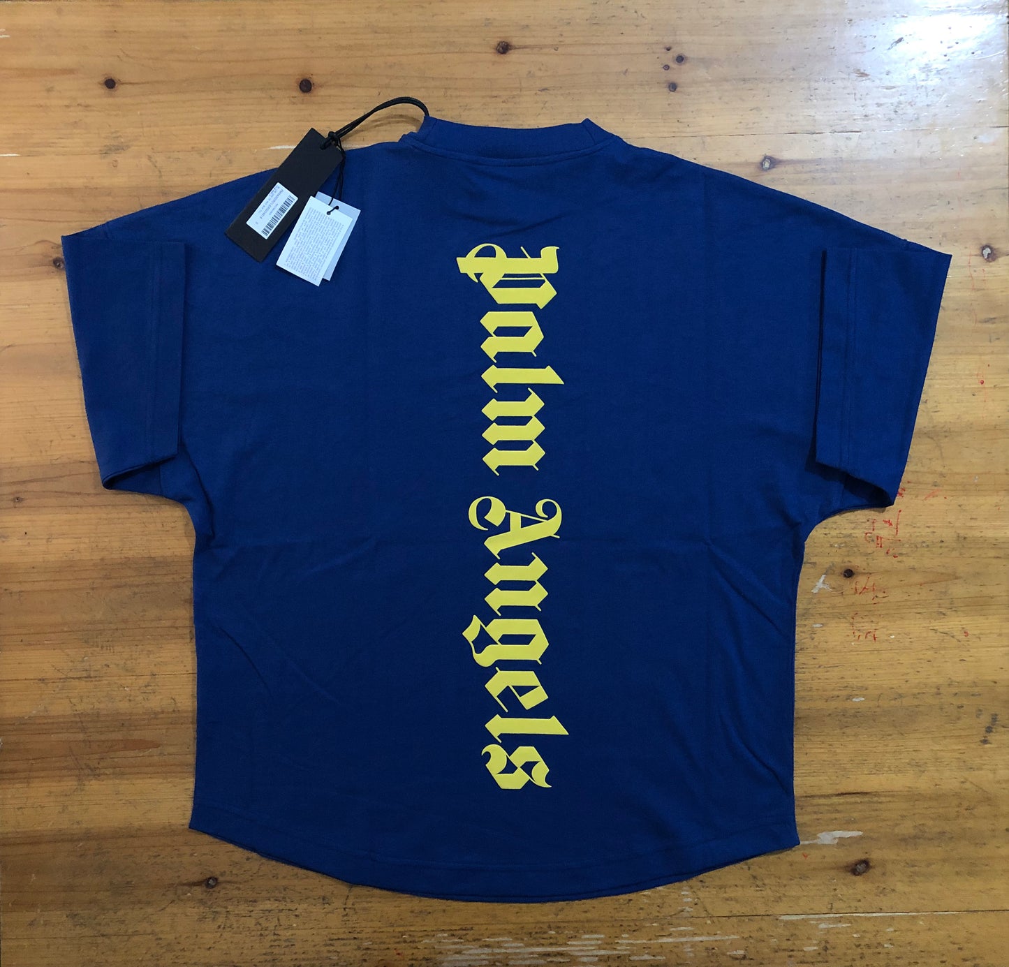 Palm Angels 'Yellow Letters' Oversize T-shirt