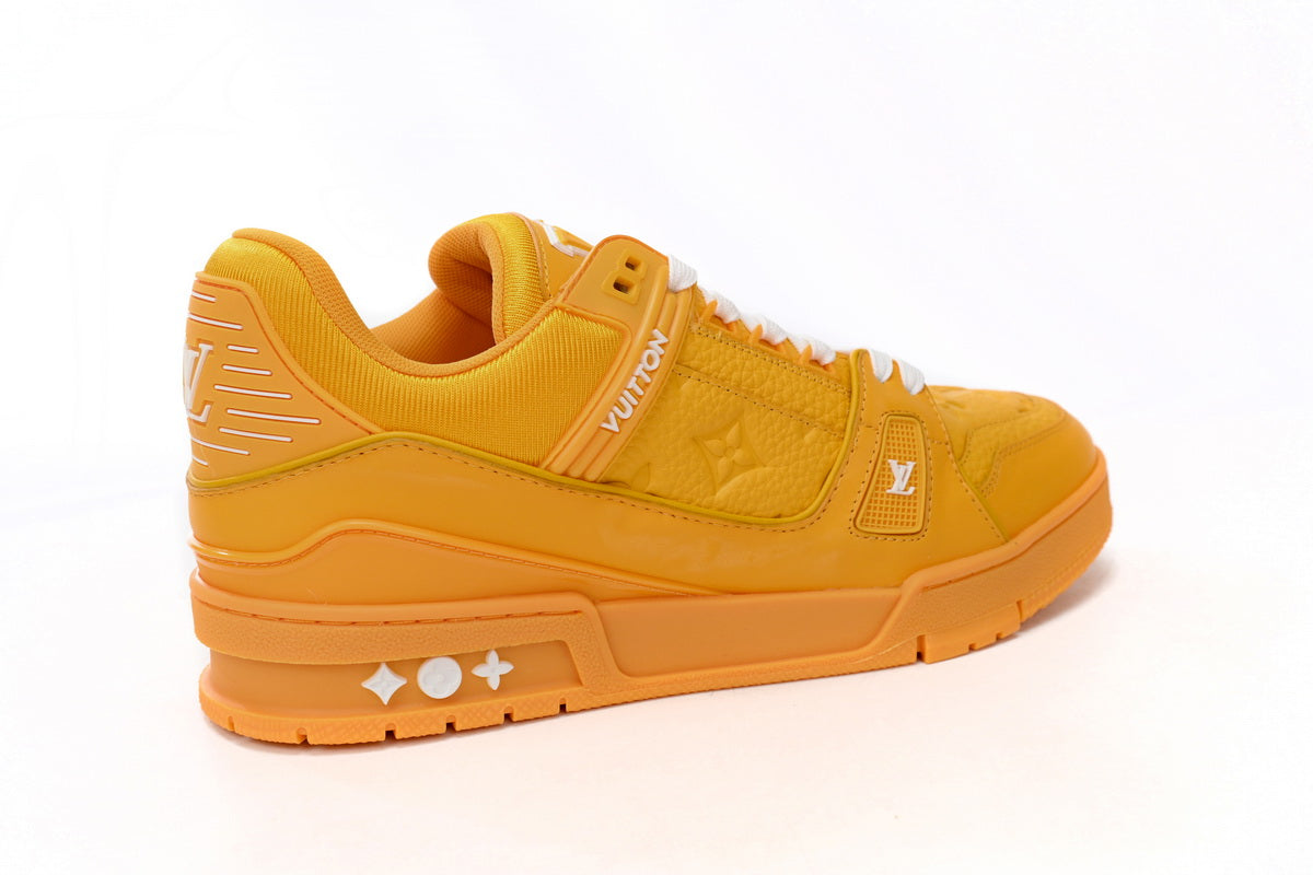 Louis Vuitton Trainer ‘ All Yellow Embossing'