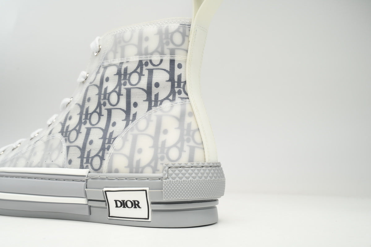 Dior B23 Sneaker 'High White Blue Gray'