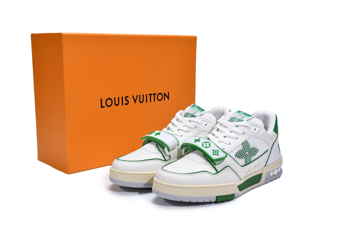 Louis Vuitton Trainer ‘White Green'