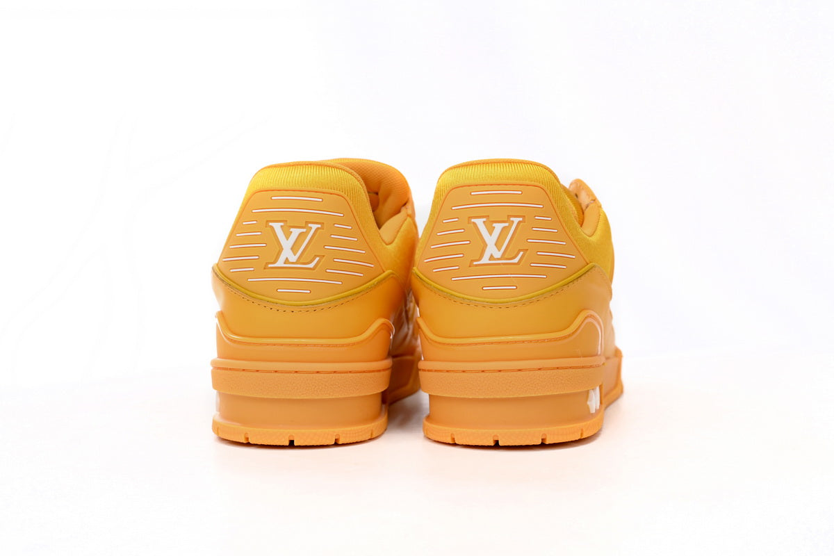 Louis Vuitton Trainer ‘ All Yellow Embossing'