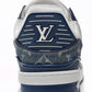 Louis Vuitton Trainer ‘All Blue Embossing'