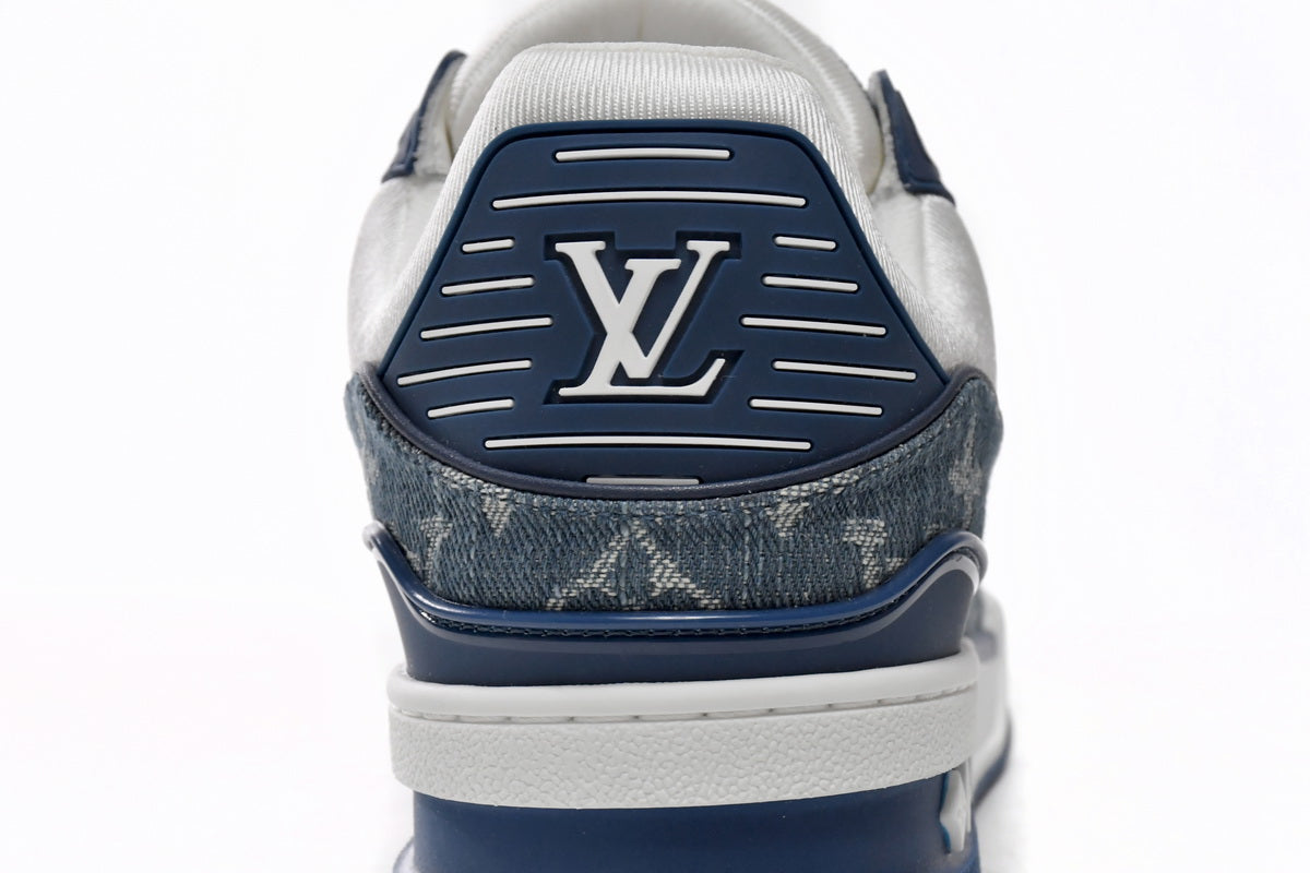 Louis Vuitton Trainer ‘All Blue Embossing'