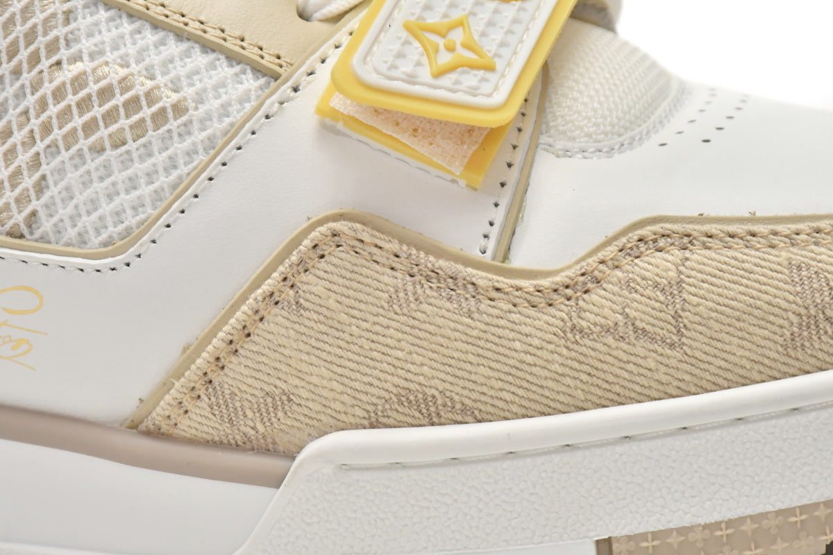 Louis Vuitton Trainer ‘Beige Cloth Cover’