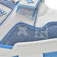 Louis Vuitton Trainer ‘Blue Cloth Surface'