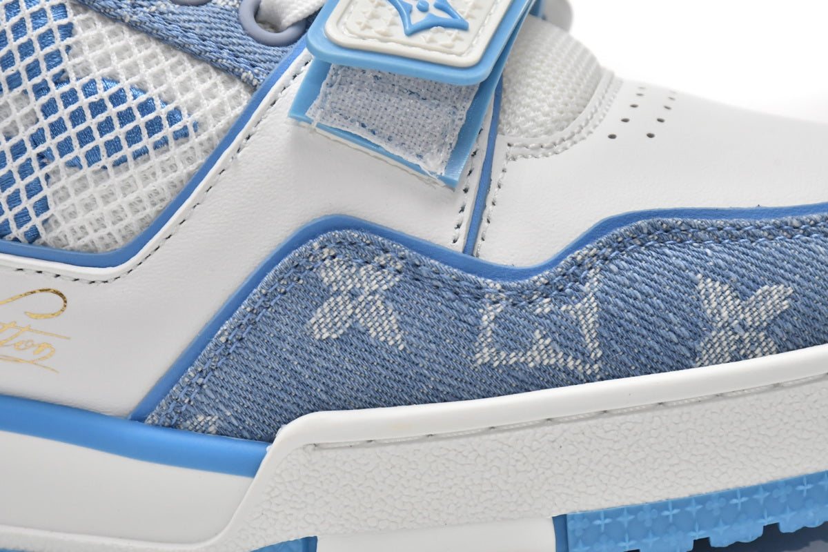 Louis Vuitton Trainer ‘Blue Cloth Surface'