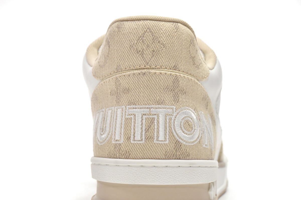 Louis Vuitton Trainer ‘Beige Cloth Cover’