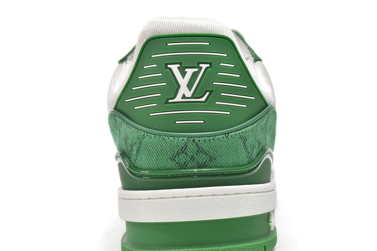 Louis Vuitton Trainer ‘Green Cloth Surface'