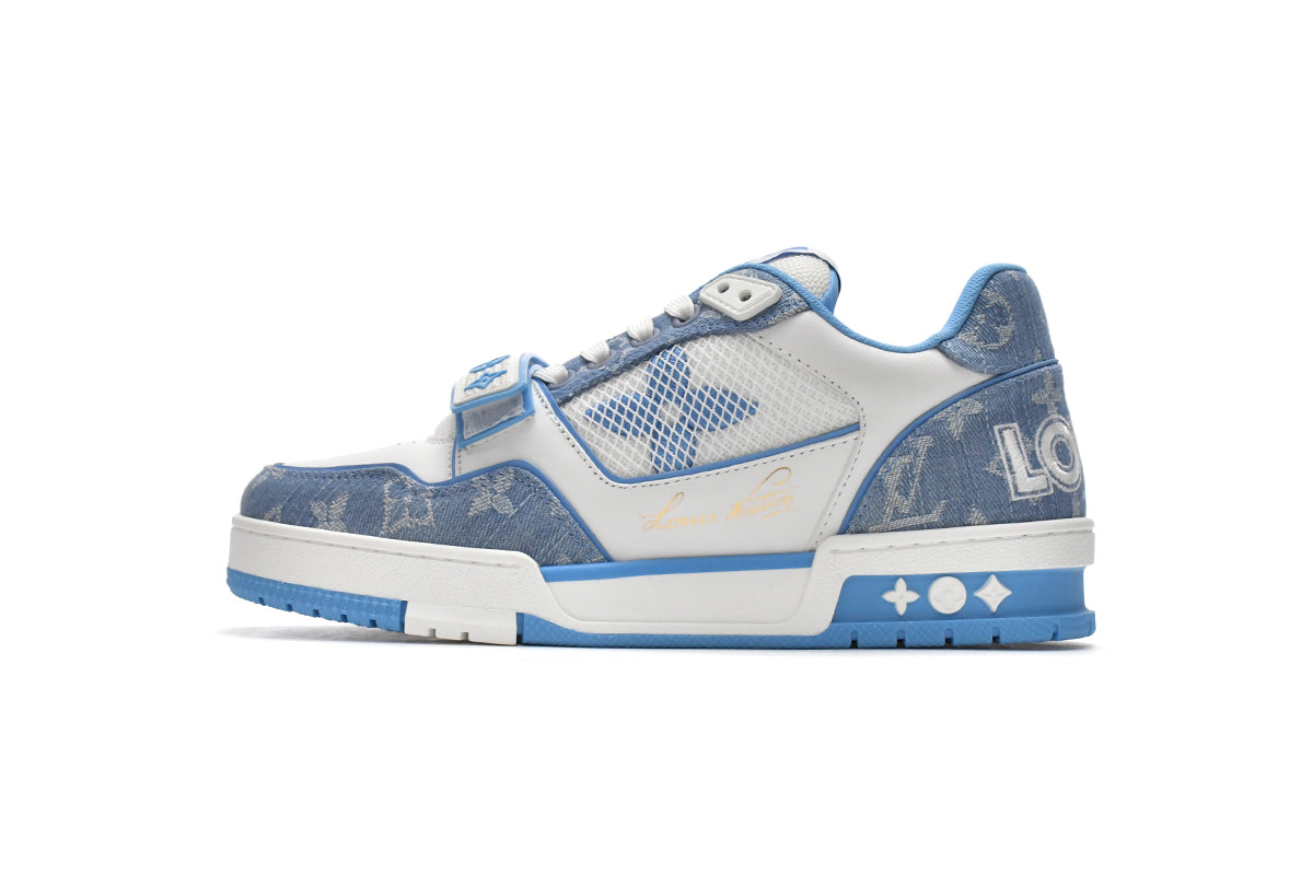 Louis Vuitton Trainer ‘Blue Cloth Surface'