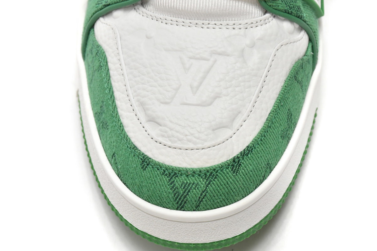 Louis Vuitton Trainer ‘Green Cloth Surface'