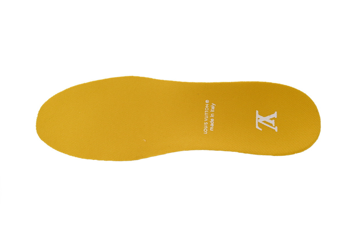 Louis Vuitton Trainer ‘ All Yellow Embossing'