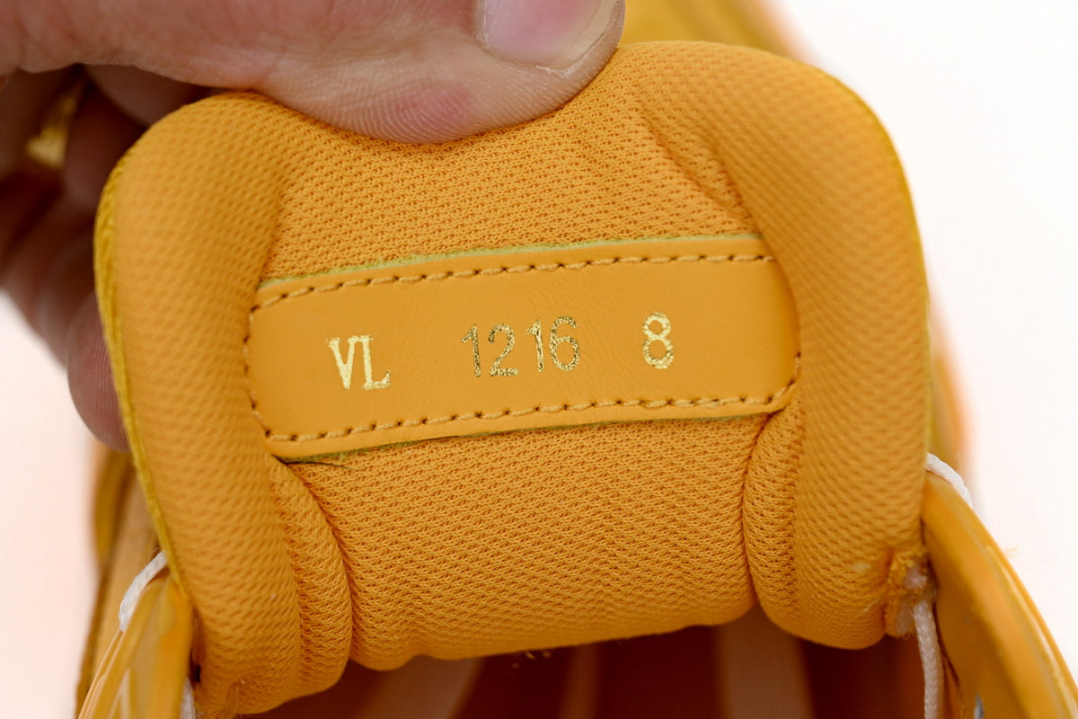 Louis Vuitton Trainer ‘ All Yellow Embossing'