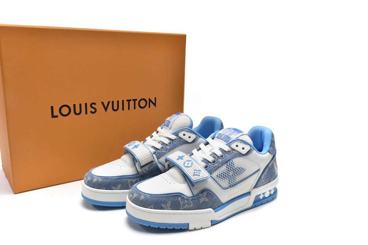 Louis Vuitton Trainer ‘Blue Cloth Surface'