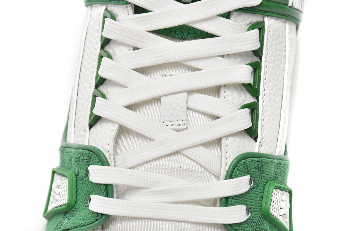 Louis Vuitton Trainer ‘Green Cloth Surface'