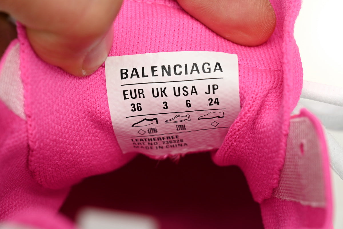 Balenciaga Track Runner 'Black Rice Pink White'