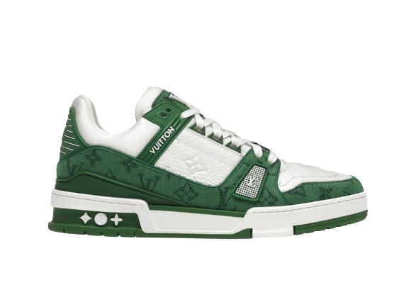 Louis Vuitton Trainer ‘Green Cloth Surface'