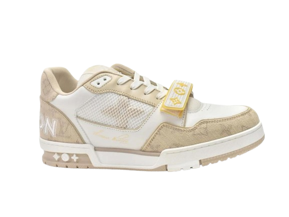 Louis Vuitton Trainer ‘Beige Cloth Cover’