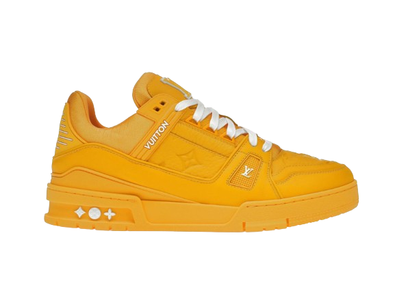 Louis Vuitton Trainer ‘ All Yellow Embossing'