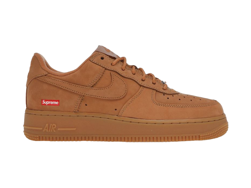 Air Force 1 Low x Supreme 'Wheat Flax'