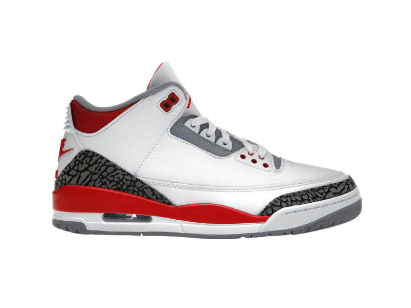 Jordan 3 Retro 'Fire Red'