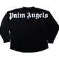 Palm Angels 'Letters Neckline' Long Sleeve Oversized