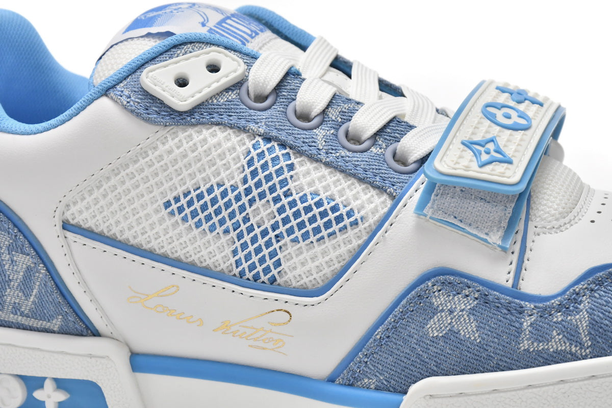 Louis Vuitton Trainer ‘Blue Cloth Surface'