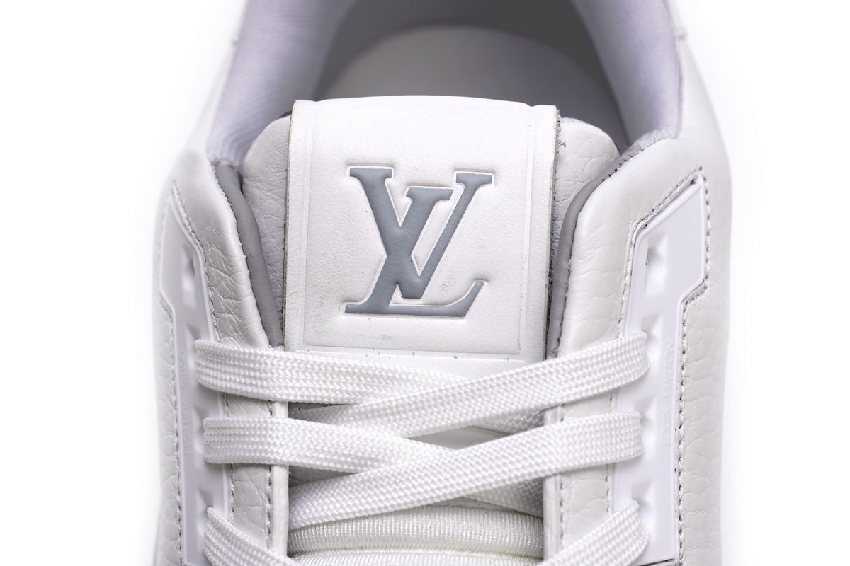 Louis Vuitton Trainer ‘White Litchi Pattern'