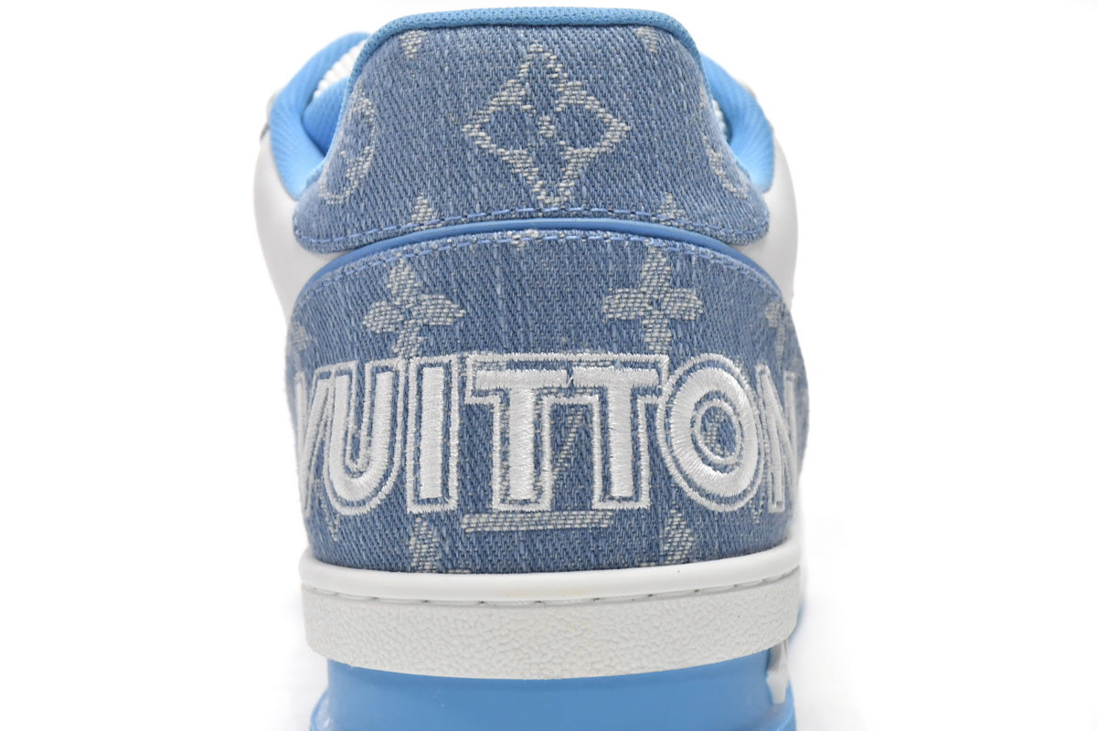 Louis Vuitton Trainer ‘Blue Cloth Surface'