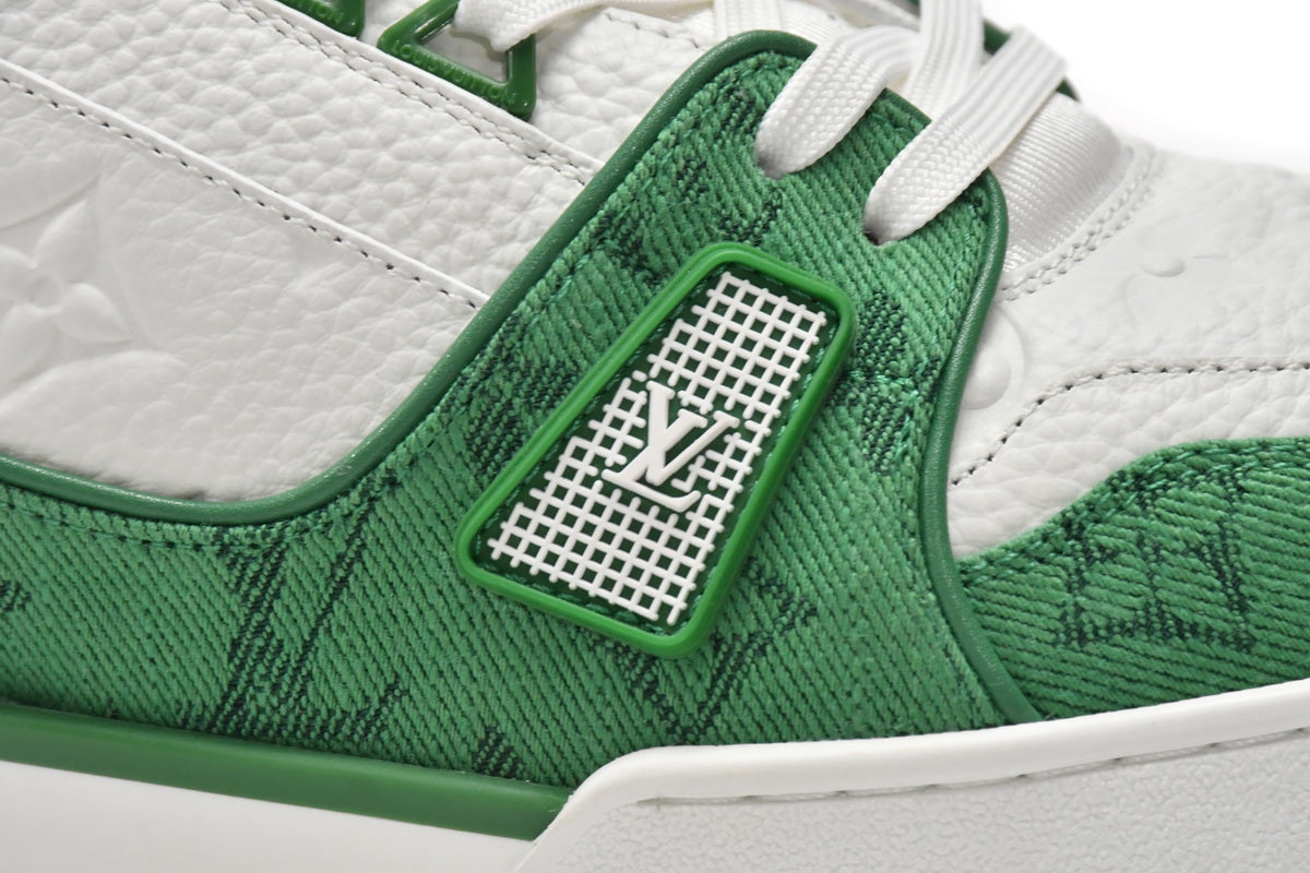 Louis Vuitton Trainer ‘Green Cloth Surface'