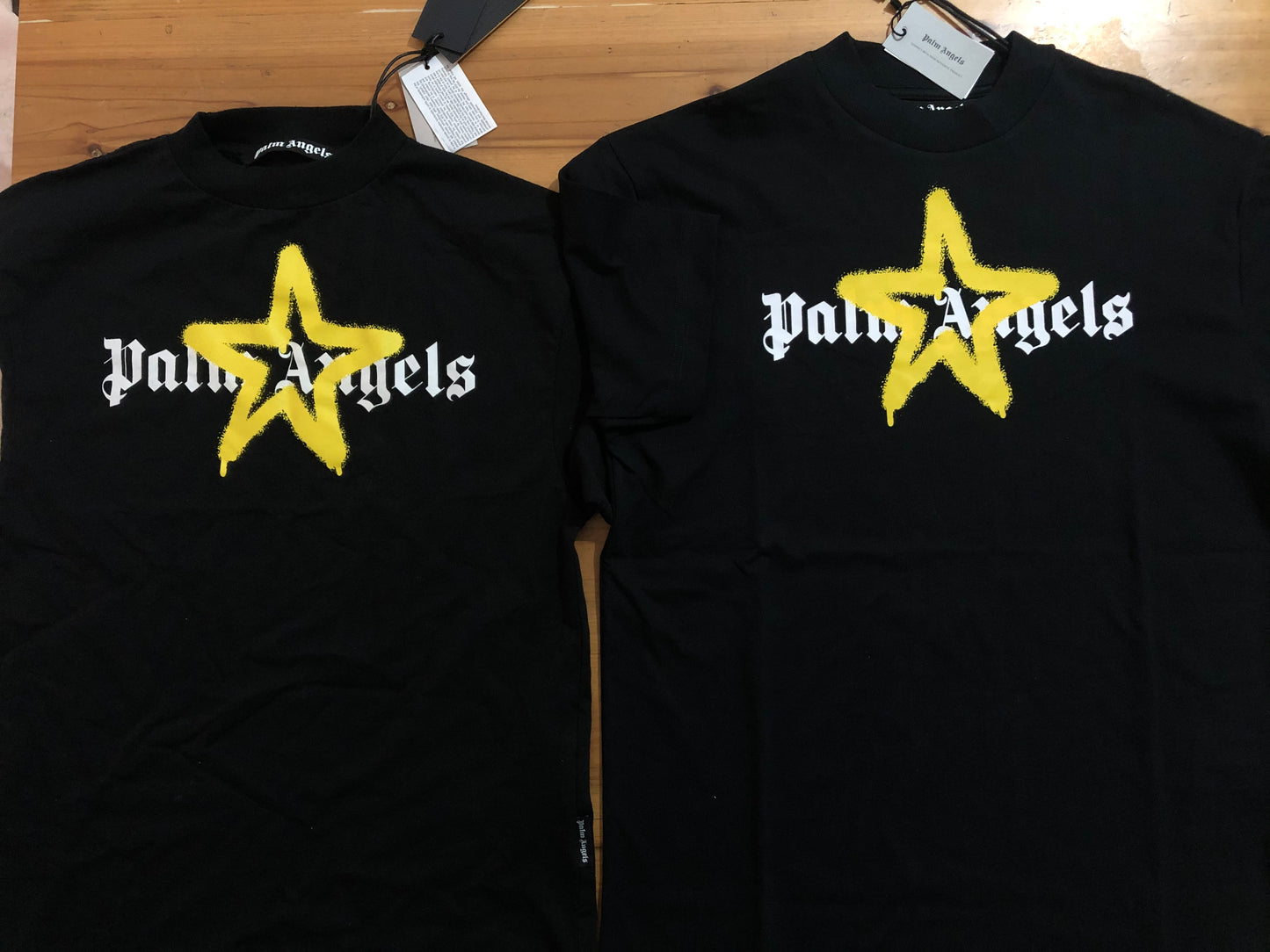 Palm Angels 'Yellow Star' T-Shirt