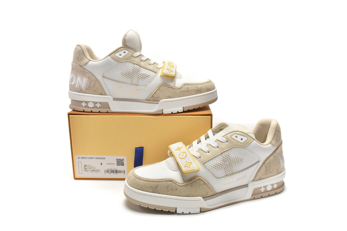 Louis Vuitton Trainer ‘Beige Cloth Cover’