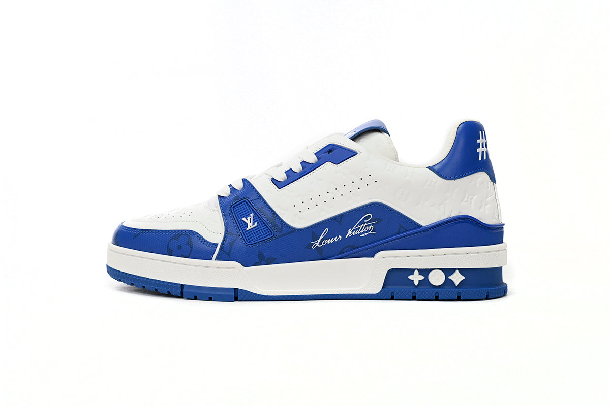 Louis Vuitton Trainer ‘White Blue'