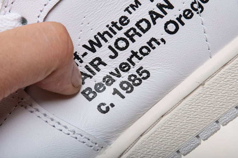 Jordan 1 High x OFF-White 'White'