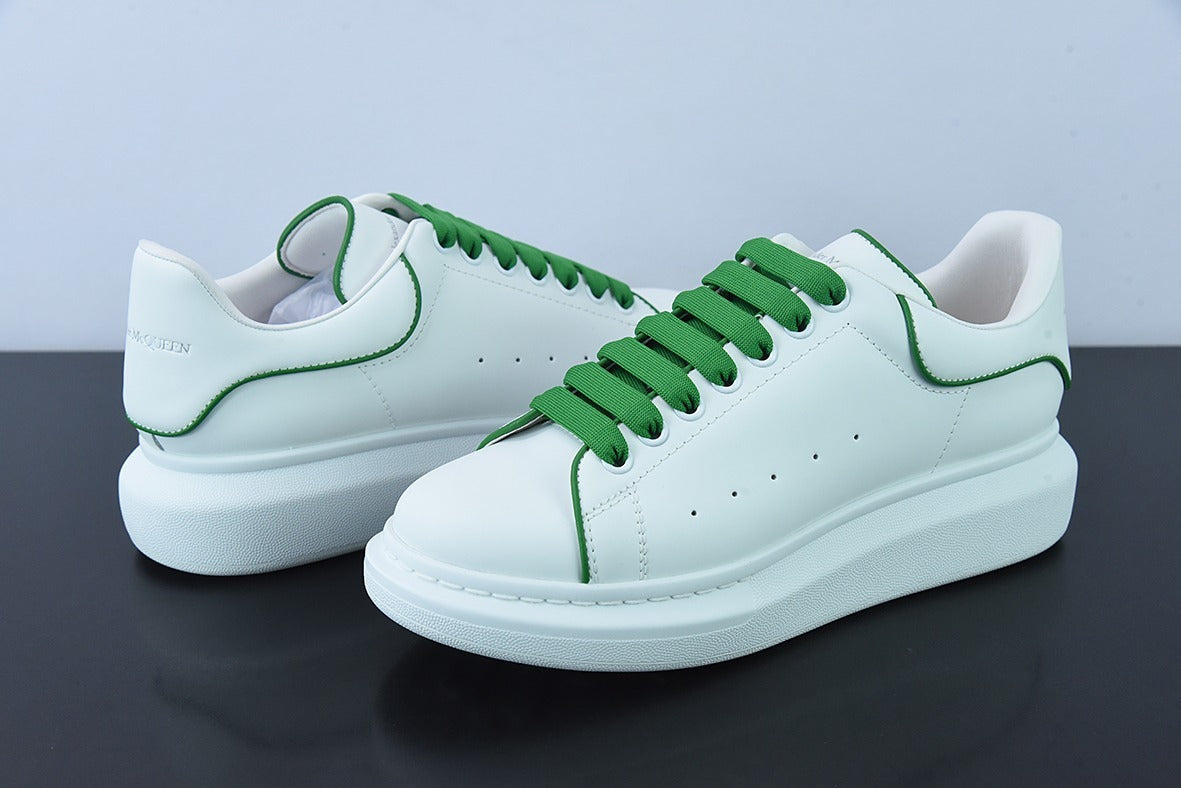 Green and white hot sale alexander mcqueen's