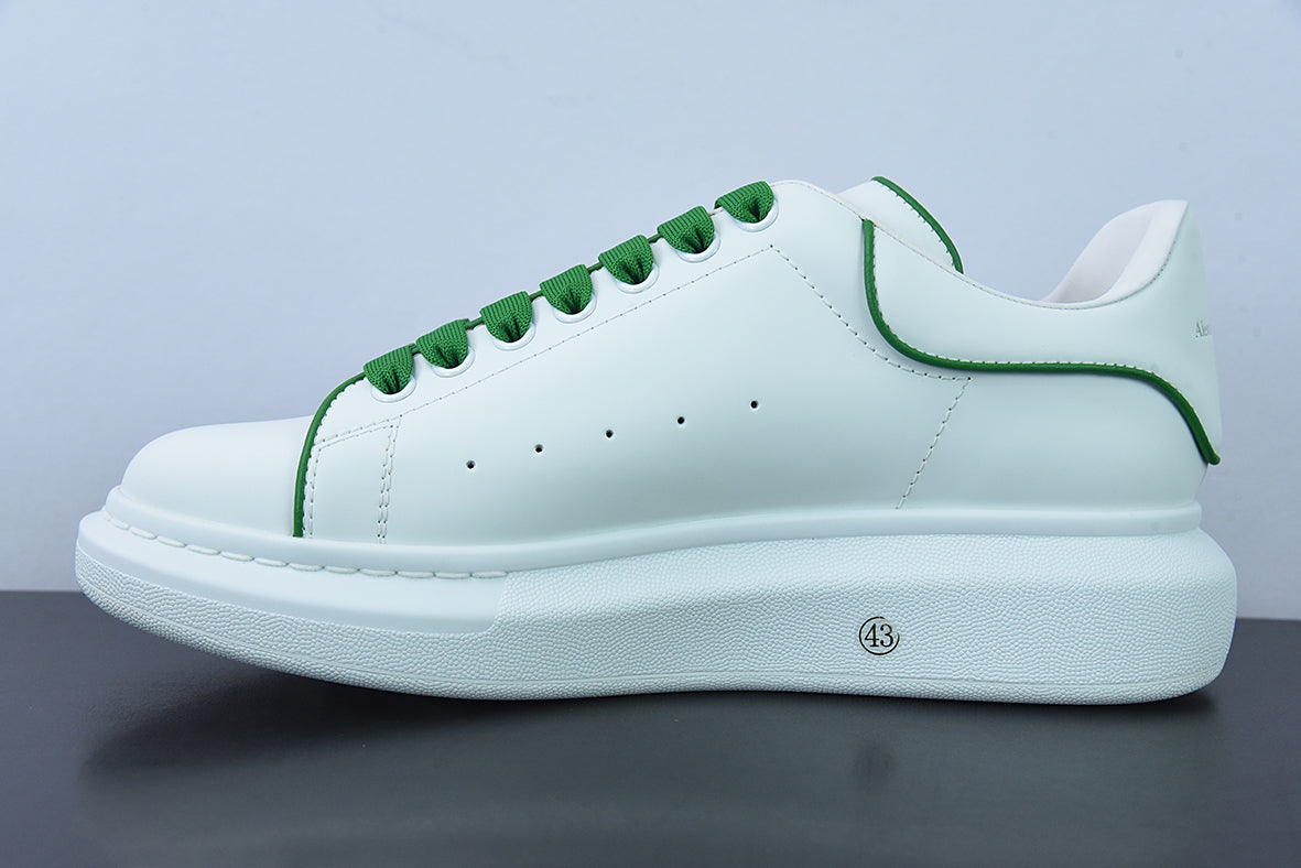 Alexander mcqueen white and on sale green