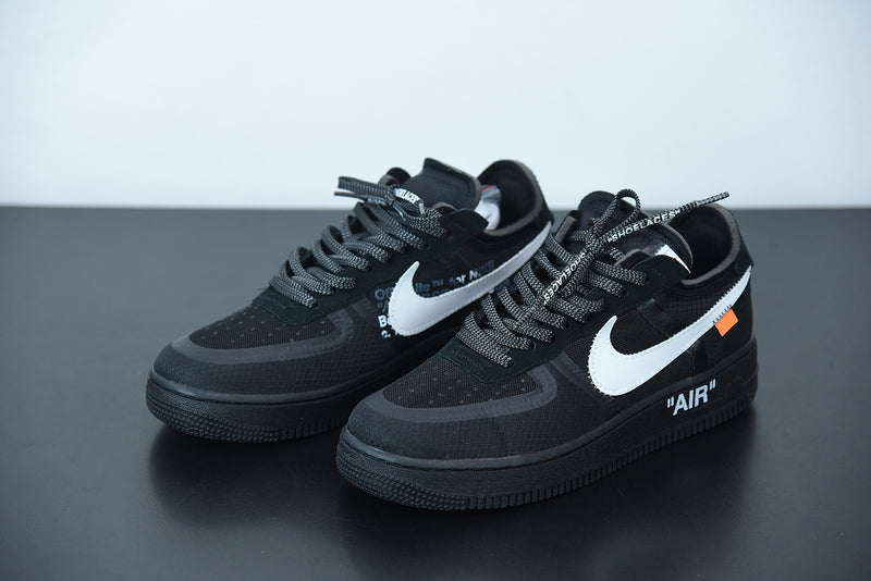 Buy Off-White x Air Force 1 Low 'Black' - AO4606 001