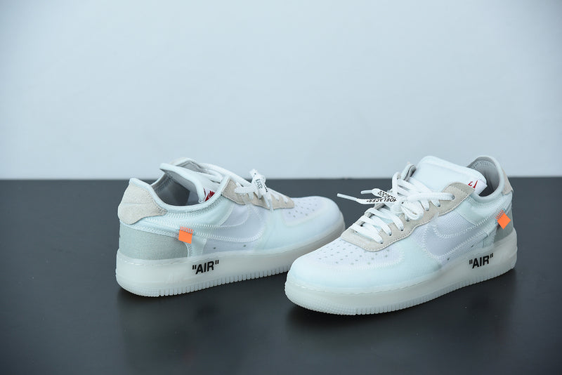 Ow x air force 1 white sale