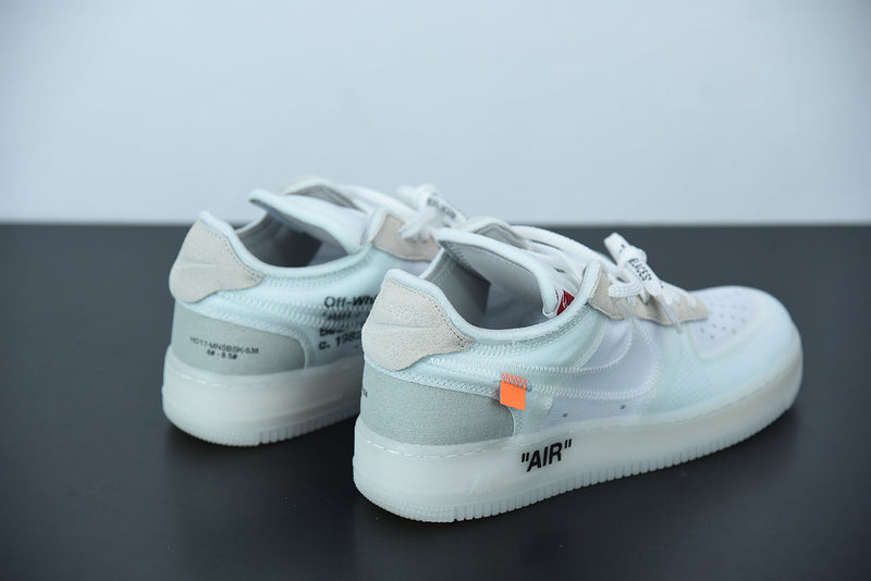 Nike x OFF White Air Force 1 Low The Ten Sole Exotica