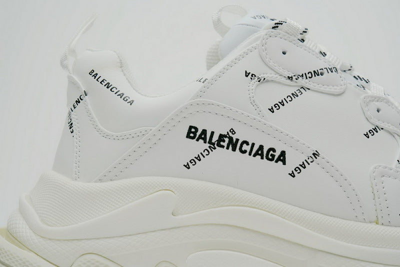 Balenciaga Triple S 'All Over Logo - White'