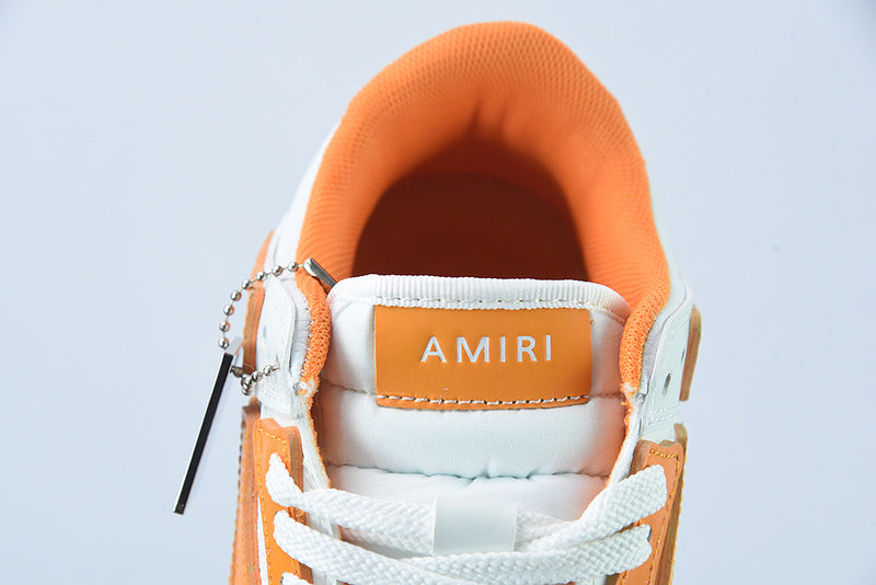 Amiri Skel Top Low 'White Orange'