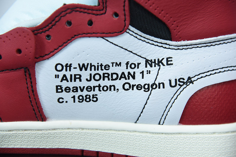 Jordan 1 High x OFF-White 'Chicago'
